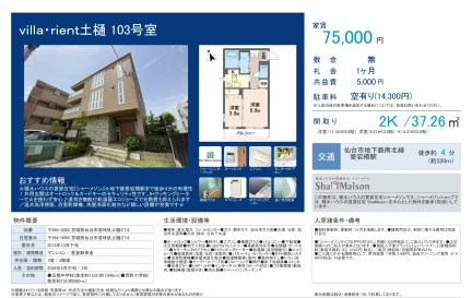 villa-rient土樋 103号 0