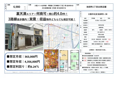 池田町1丁目古家店舗 0