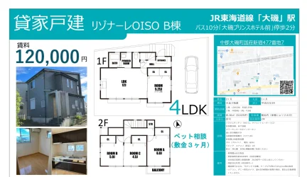 神奈川県中郡大磯町国府新宿４７７－７ 貸家 0
