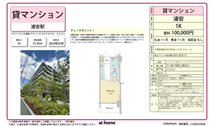Modern Studio Condo Near Station in Todaijima 0
