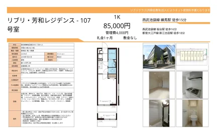 リブリ芳和レジデンス-107 107号 0