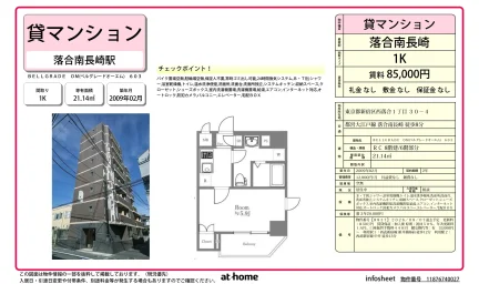 Studio Condo in Nishiochiai 0
