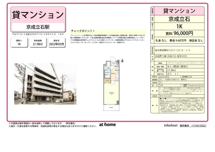 Modern Studio Condo in Higashitateishi 0