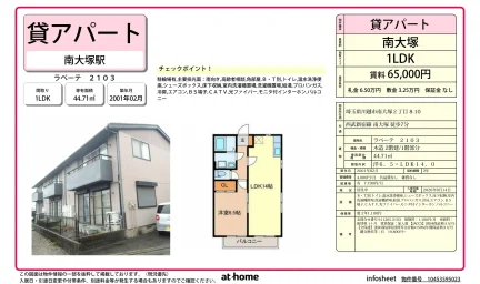 1LDK Condo Near Station in Minamiotsuka 0