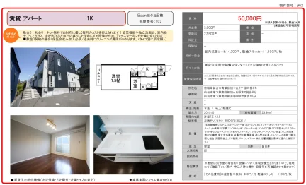 Baan 旭ヶ丘B棟 102 0