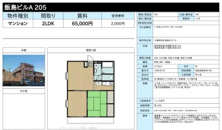 飯島ビルA 205号 0