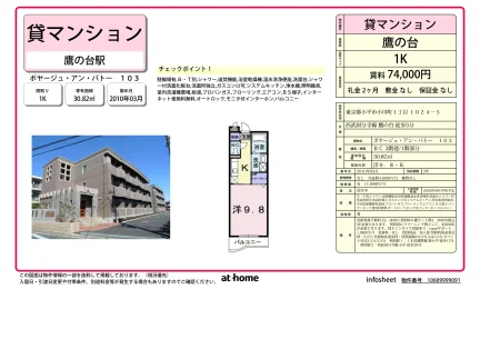 Studio Condo Near Station in Ogawa nishimachi 0