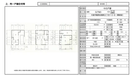 大阪府大阪市鶴見区鶴見2丁目 中古戸建 0