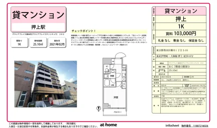 Modern Studio Condo in Yokokawa 0