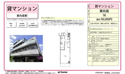 Modern Studio Condo Near Station in Higashimukojima 0