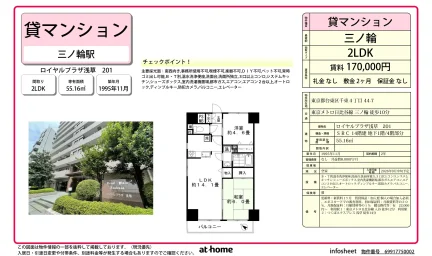 Classic 2LDK Condo in Senzoku 0