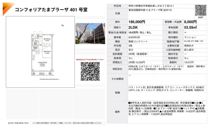 コンフォリアたまプラーザ 401号 0