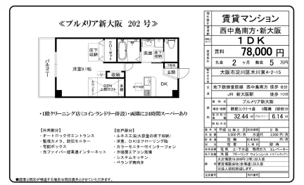 プルメリア新大阪 0