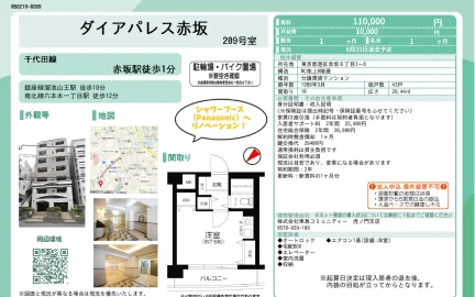 ダイアパレス赤坂 209号 0