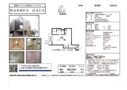 旭化成ヘーベルメゾン WARMES HAUS 102号 0