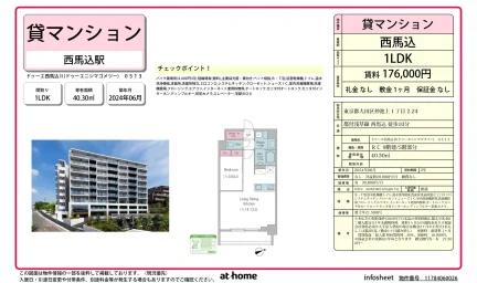 Brand New 1LDK Condo in Nakaikegami 0