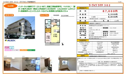 セジュールオッツ 302号 0