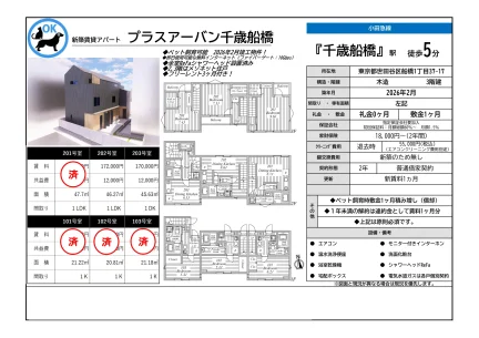 プラスアーバン千歳船橋 201号 0