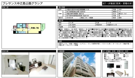 プレサンス中之島公園グラシア 1003号 0