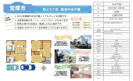 野上5丁目 築浅中古戸建 0