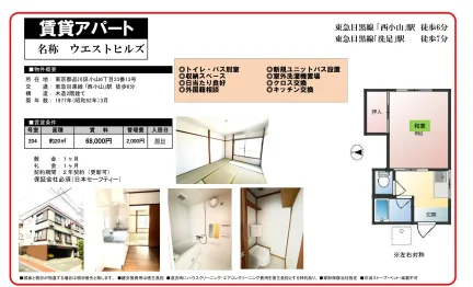 ウエストヒルズ 204号 0