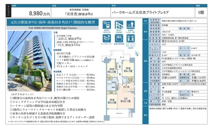 パークホームズ元住吉ブライトプレミア 5号 0