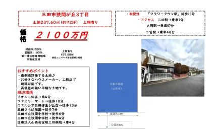 三田市狭間が丘3丁目 0