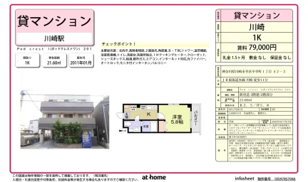 Studio Condo in Nakasaiwaicho 0