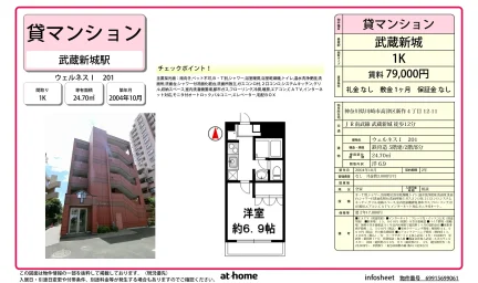 Studio Condo in Shinsaku 0