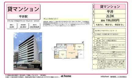 Brand New 2LDK Condo Near Station in Nishimizue(4-chome1-2-ban.10-27-ban 0