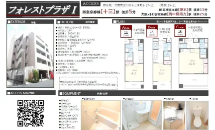 フォレストプラザI 1号室 0