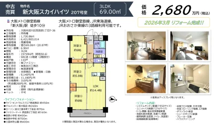 新大阪スカイハイツ 207号 0