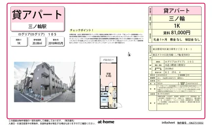 Modern Studio Condo in Higashinippori 0