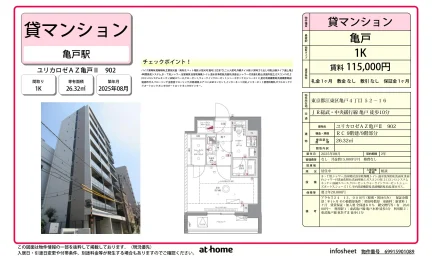 Brand New Studio Condo in Kameido 0