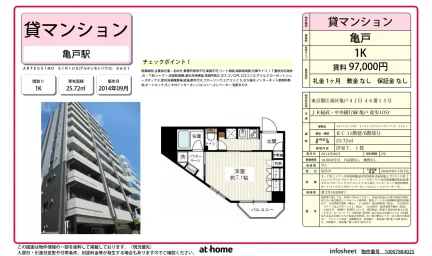 Studio Condo in Kameido 0