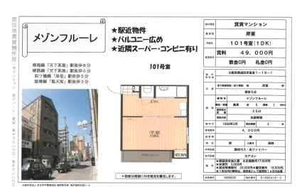 メゾンフルーレ 101号 0