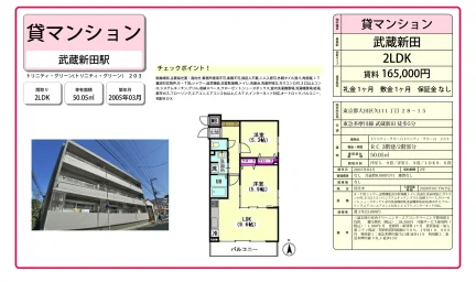 トリニティグリーン 203号 0