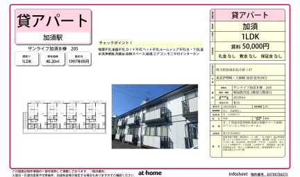 サンライフ加須B棟 205号 0