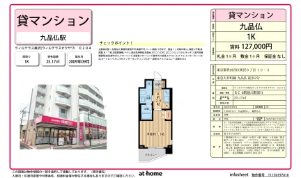 Studio Condo Near Station in Okusawa 0