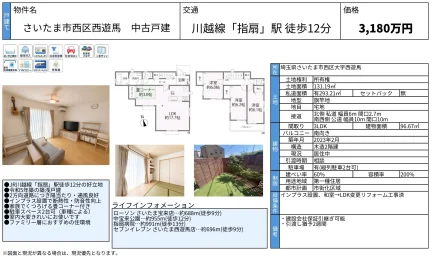 さいたま市西区西遊馬 中古戸建 3LDK 0