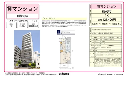 Studio Condo Near Station in Matsugaya 0