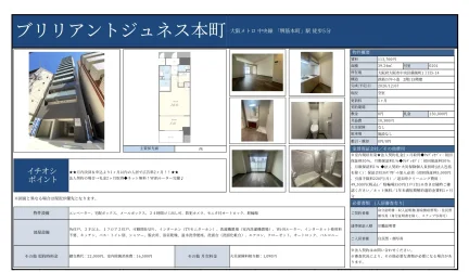 ブリリアントジュネス本町 0201 0