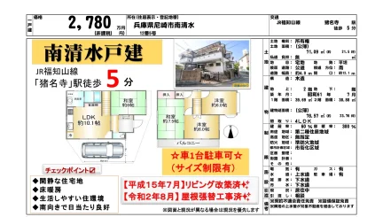 南清水戸建 4LDK 0