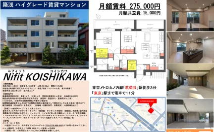 ニフィット 小石川 103号 0