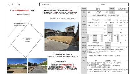 奈良県北葛城郡王寺町本町５丁目 売地 0
