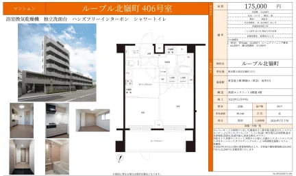ルーブル北嶺町 406号 0