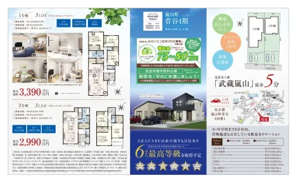 埼玉県比企郡嵐山町大字菅谷 新築戸建 0