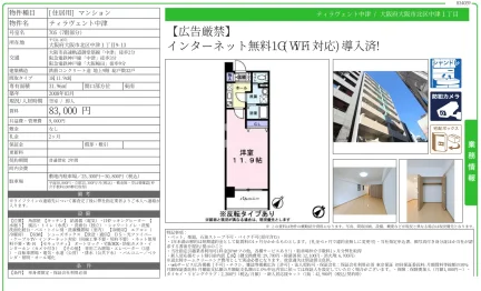 ティラヴェント中津 705号 0