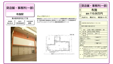 布施一棟貸し店舗事務所 0