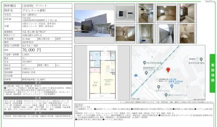 プランドール新町 203 0